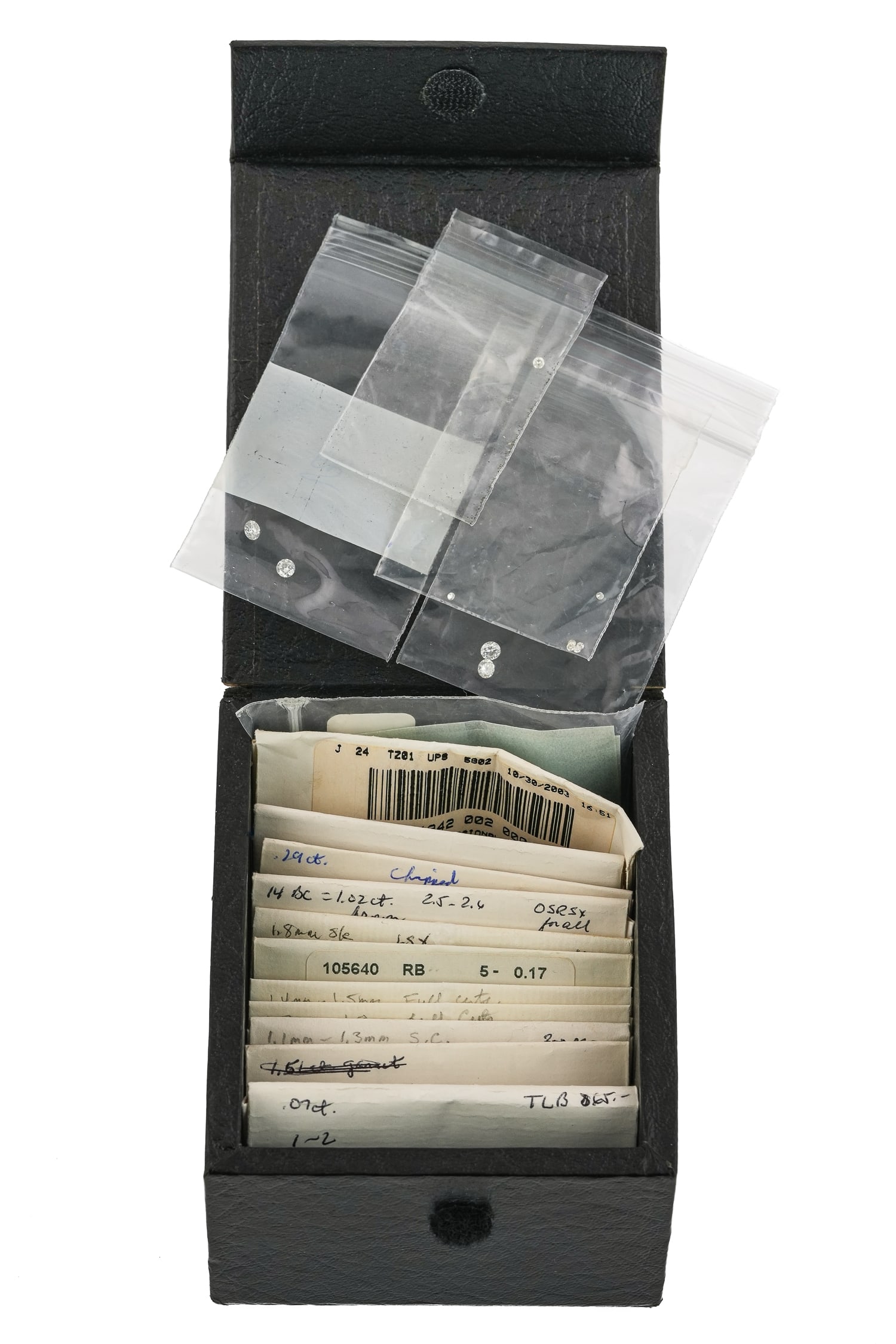 3 CTS Loose Diamonds: Approximately 3 carats of round cut loose diamonds, 4 1/4 CT diamonds being the largest all the way to .01 CT diamonds.