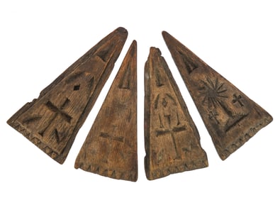 18th/ Early 19th c Wooden Sugar Mold