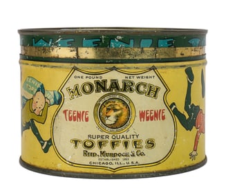 Monarch Teenie Weenie Toffees Tin