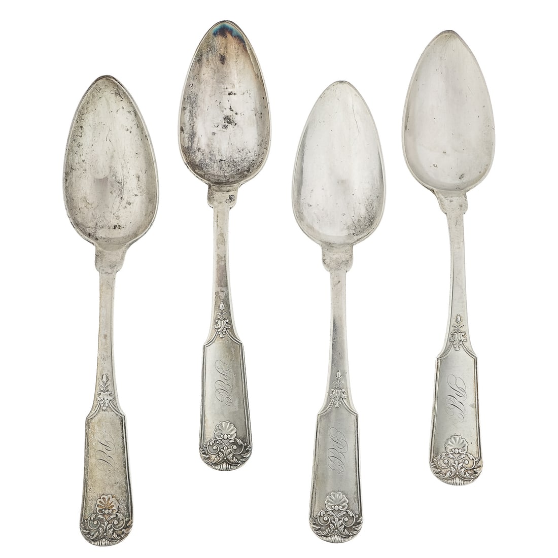 John Wolfe Forbes Coin Silver Tablespoons (1 of 1)