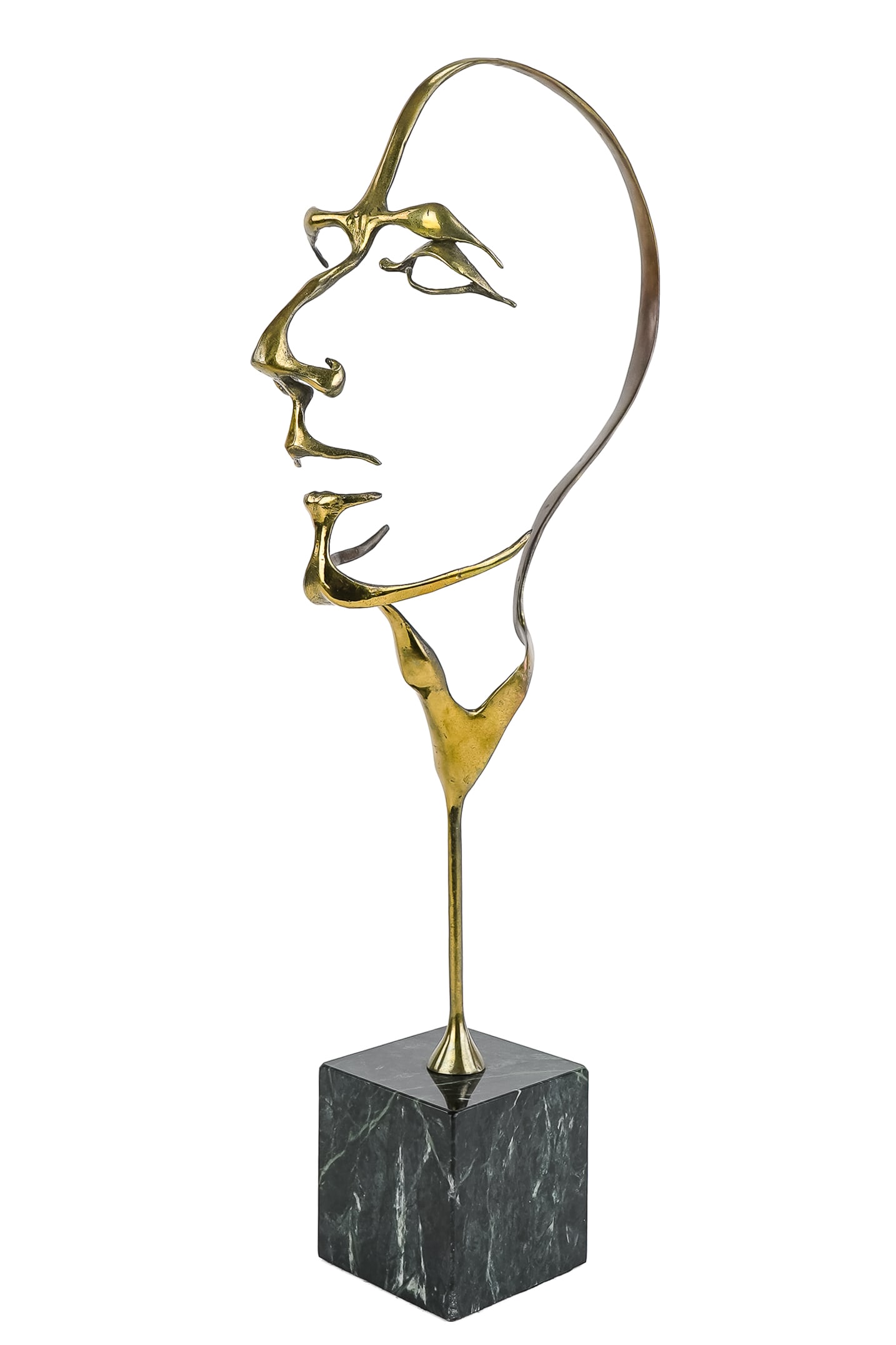 Patrick Villiers Farrow (VT 1942-2009) The Dreamer: Patrick Villiers Farrow (Vermont 1942-2009) The Dreamer 1987 cast bronze with a marble base. editioned 7/25 18.5 x9x 3" Farrow was a well-respected, highly regarded sculptor who was represented by man