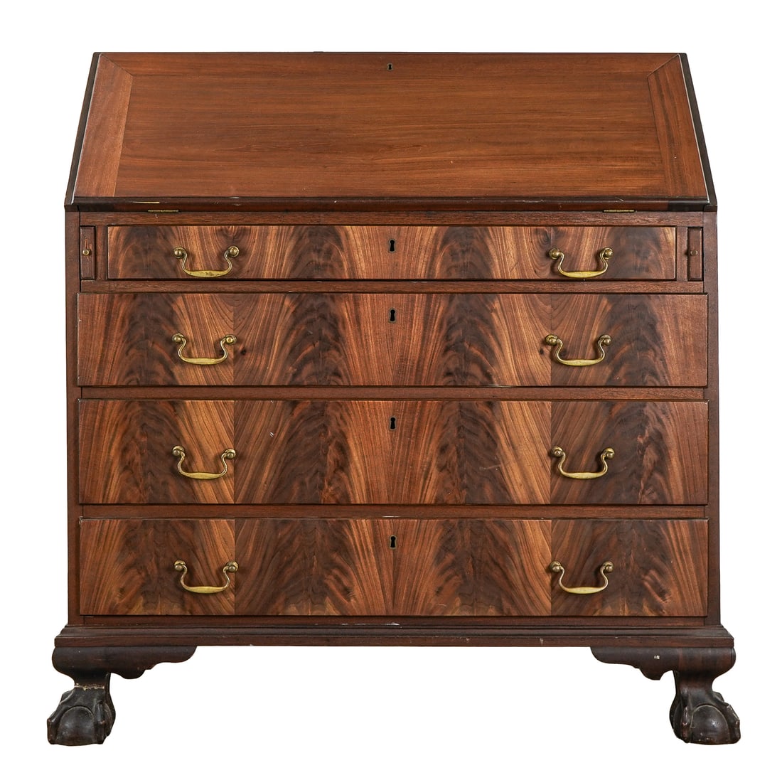 20th c Mahogany Governor Winthrop Desk (1 of 8)
