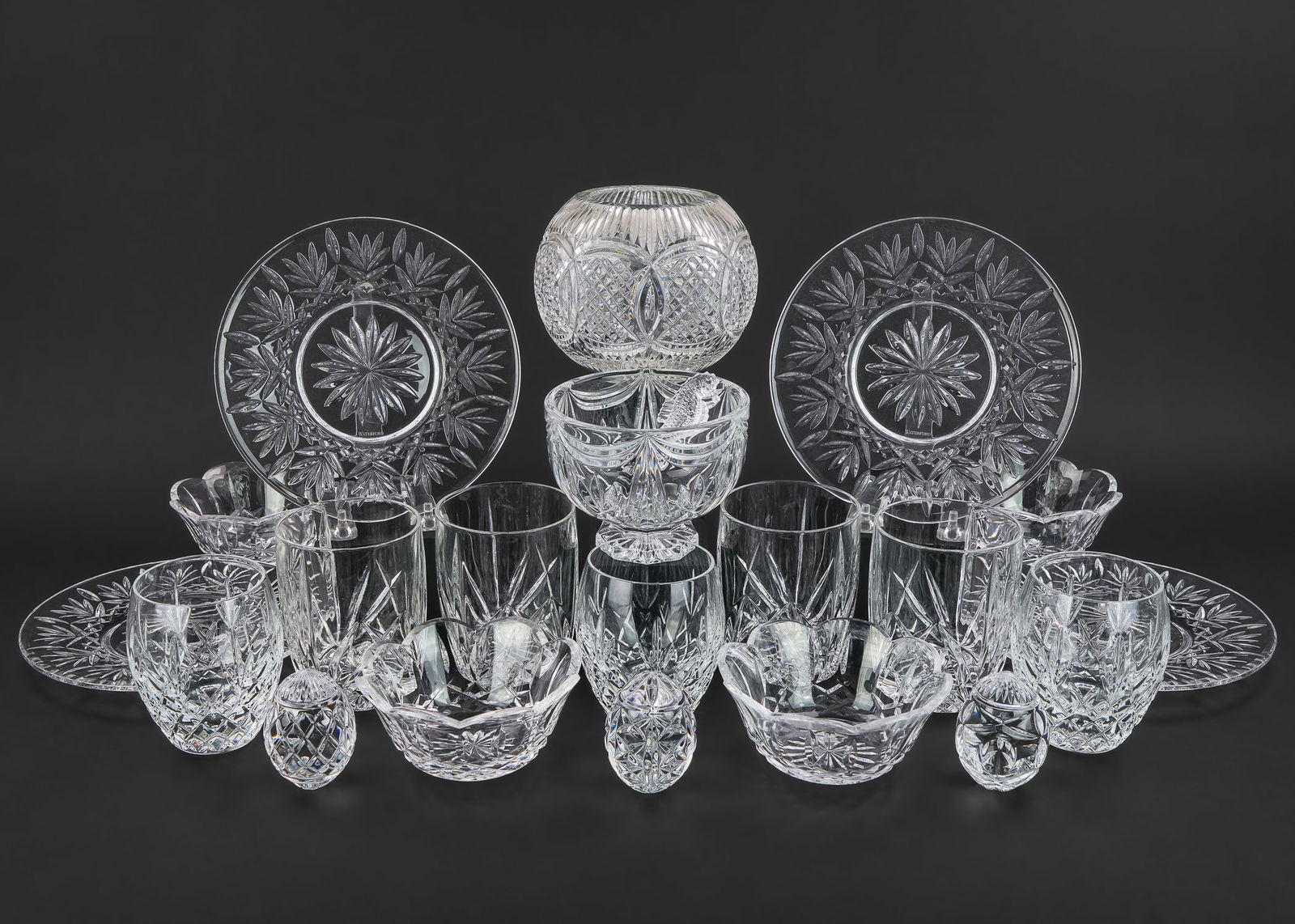 21 pcs. Waterford Crystal Tableware (1 of 14)
