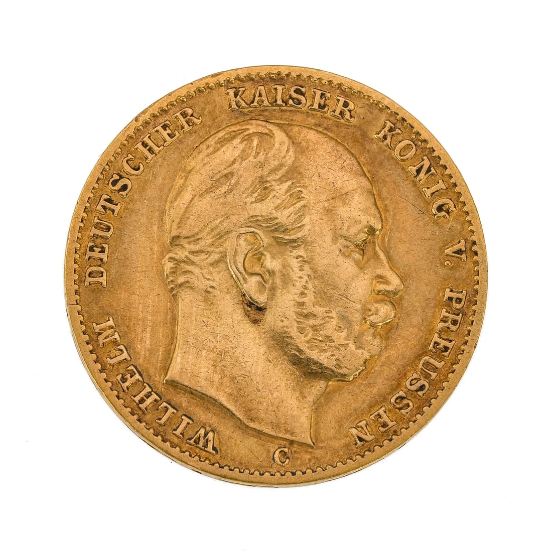 1872-C 10 Mark Gold Coin (1 of 3)