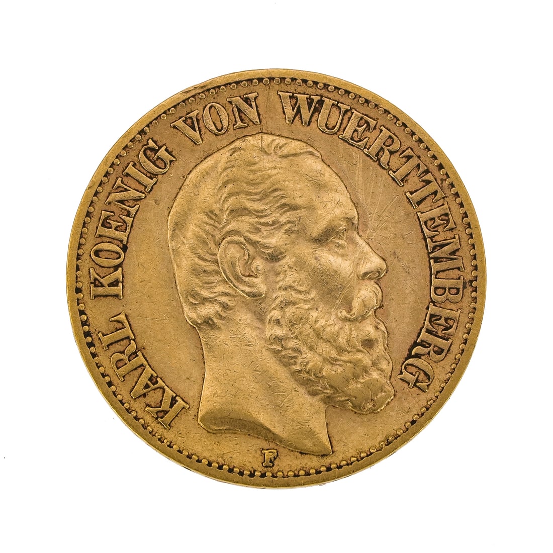 1872-F 10 Mark Gold Coin (1 of 3)