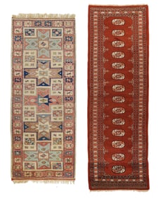 Late 20th c Tekke Runner, Pastel Runner