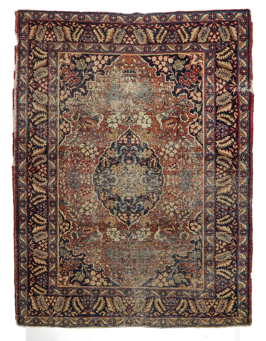 Early 20th c Persian Sarouk Area Rug (1 of 5)