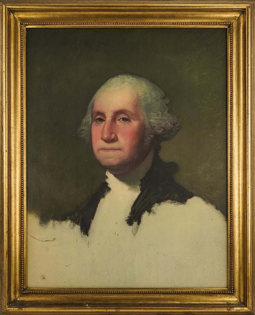 Framed Lithograph After Gilbert Stuart (1 of 5)