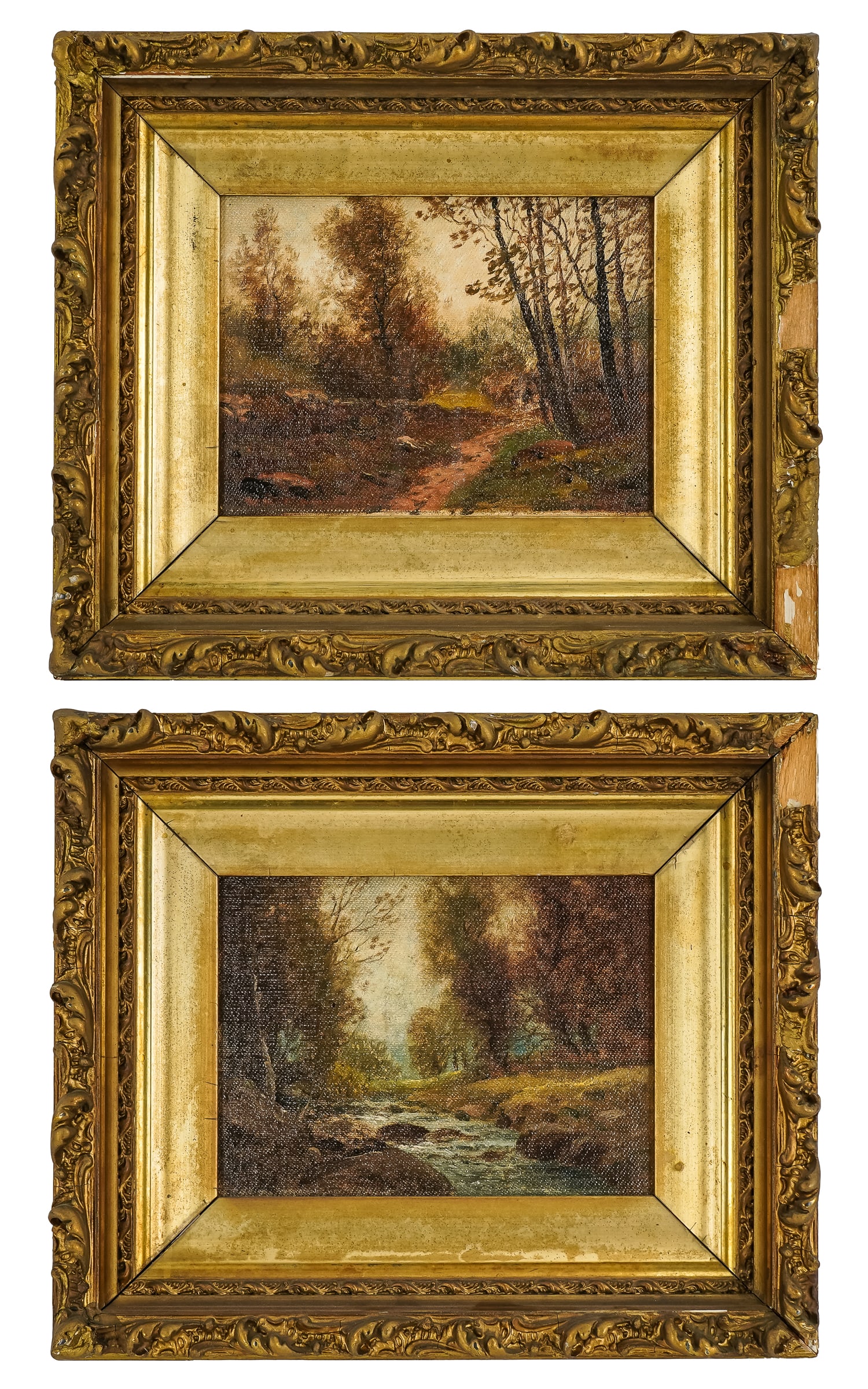 Pair of 19th c Miniature Landscapes (1 of 5)