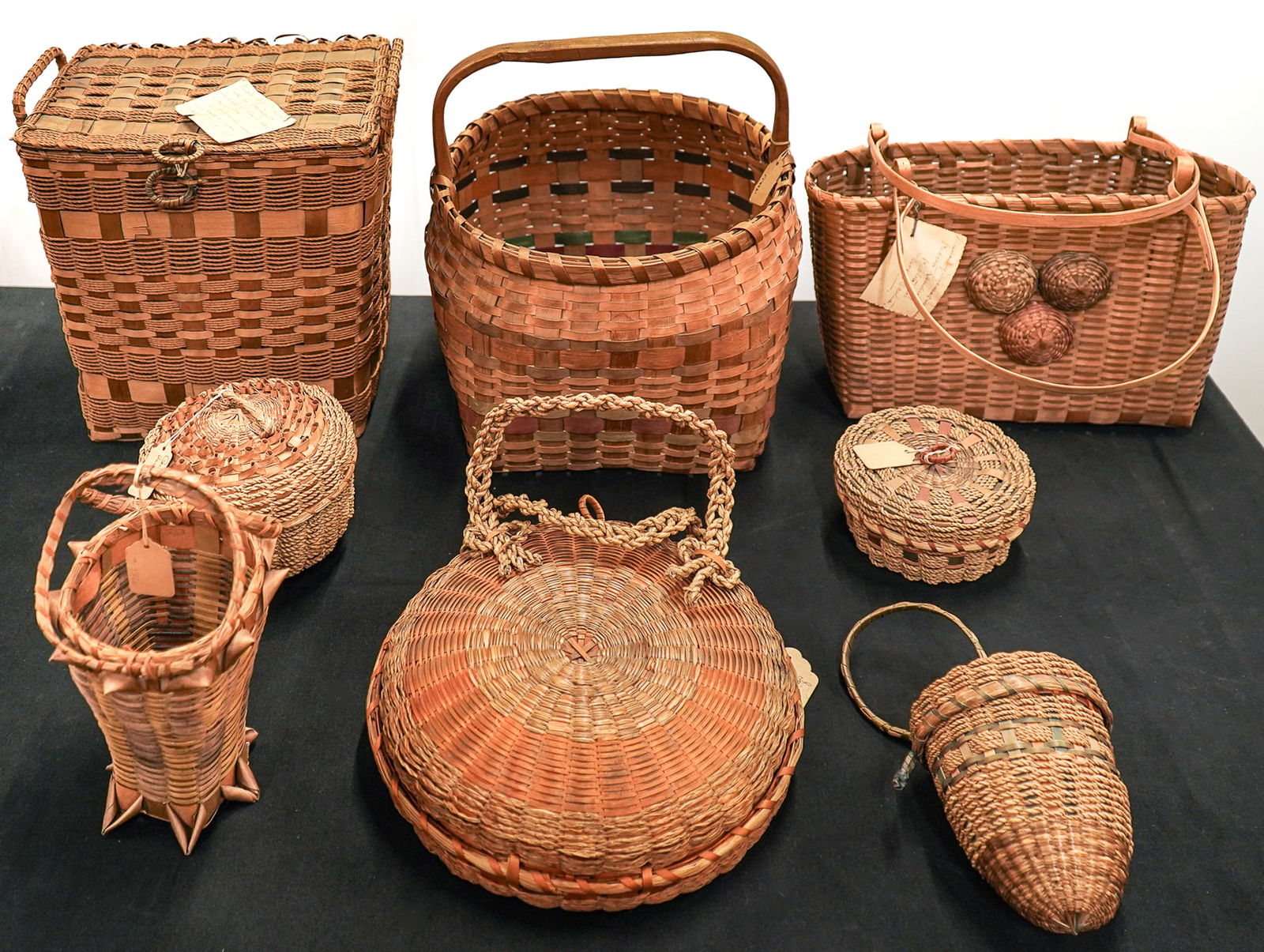 Early 20th c Native American Baskets (1 of 6)