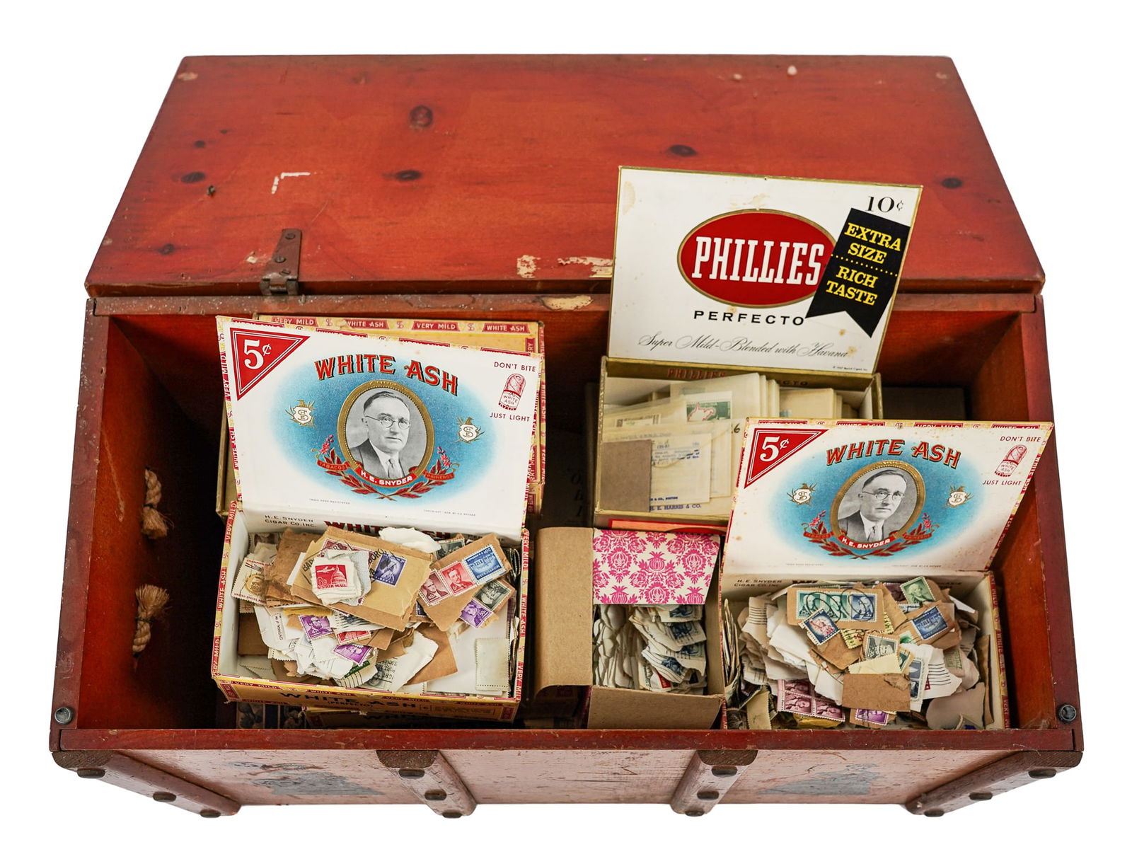 Trunk of Stamps and Philatelic Material (1 of 7)