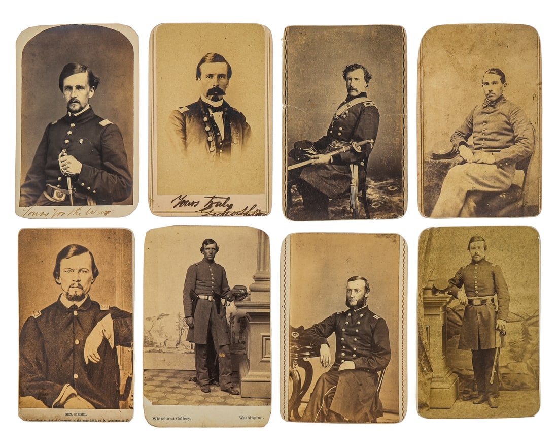 VT Civil War Officer CDV Photographs (1 of 20)