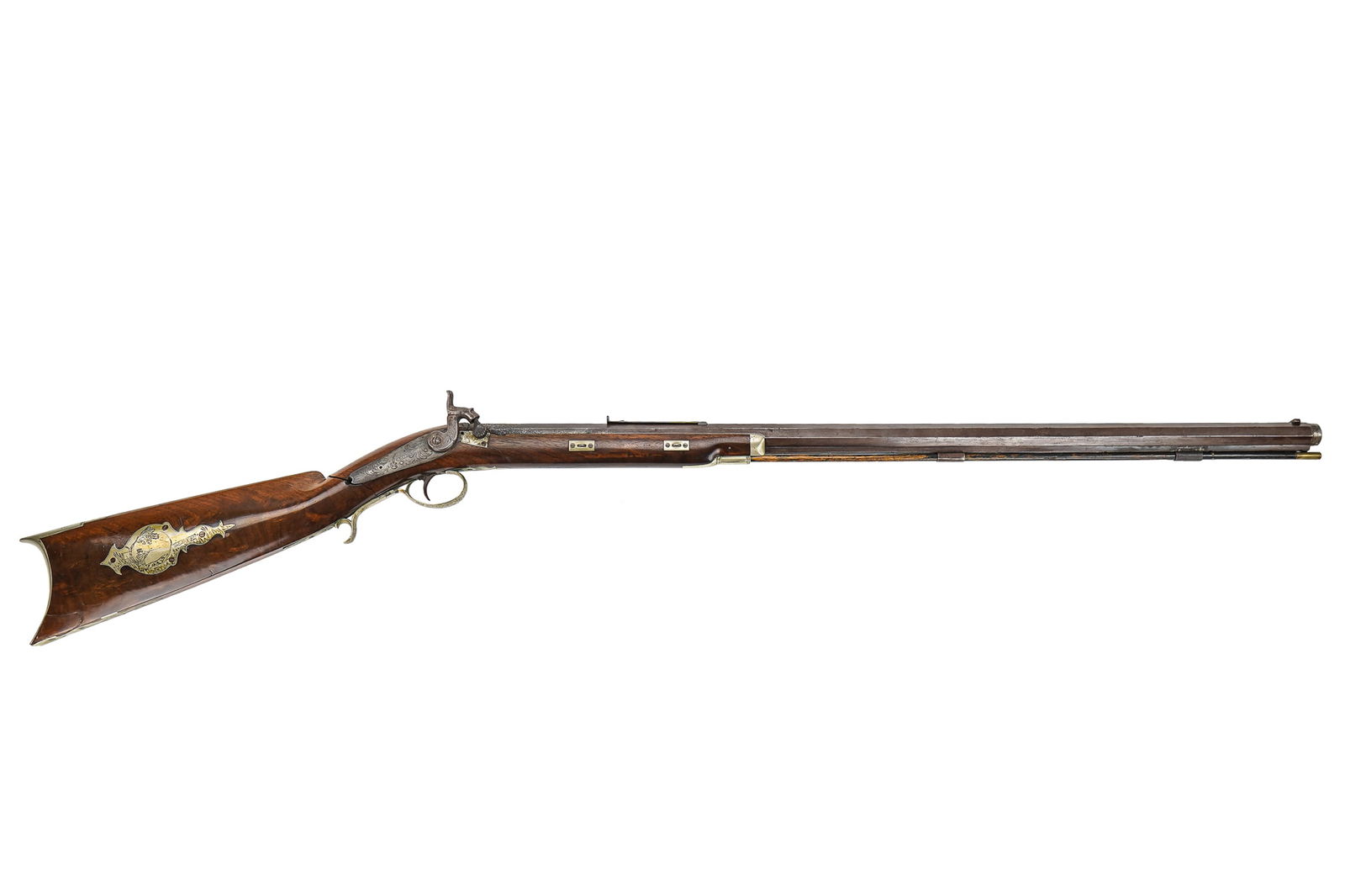W Story Windsor VT percussion rifle (1 of 9)
