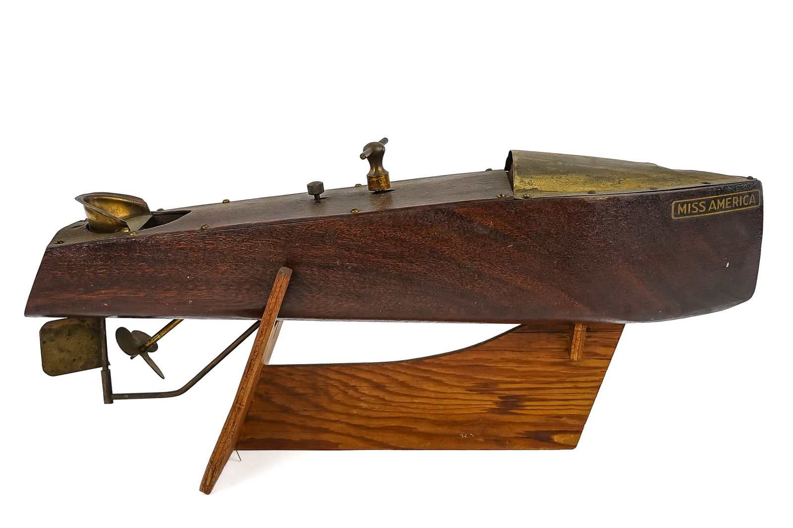 Mengel Playthings Miss America Keywind Motor Boat (1 of 10)