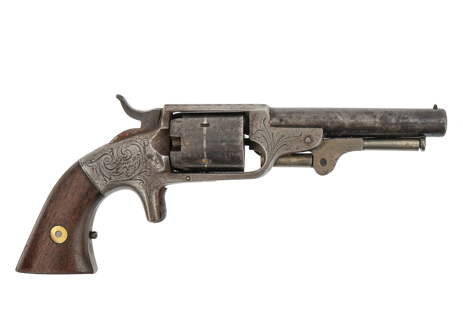 19th c Percussion Revolver in .31 Cal (1 of 5)