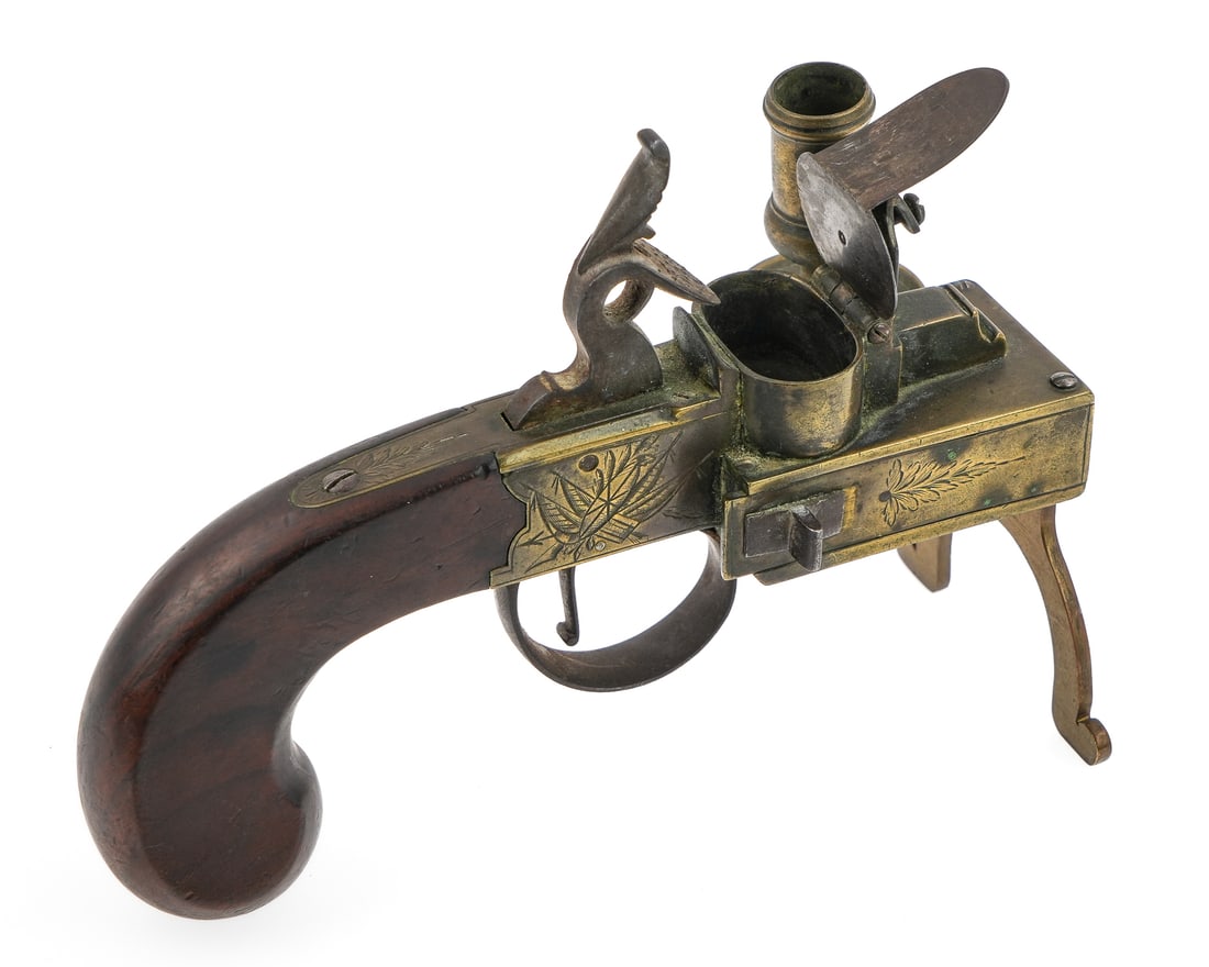 18th c Flintlock Tinder Box - 2
