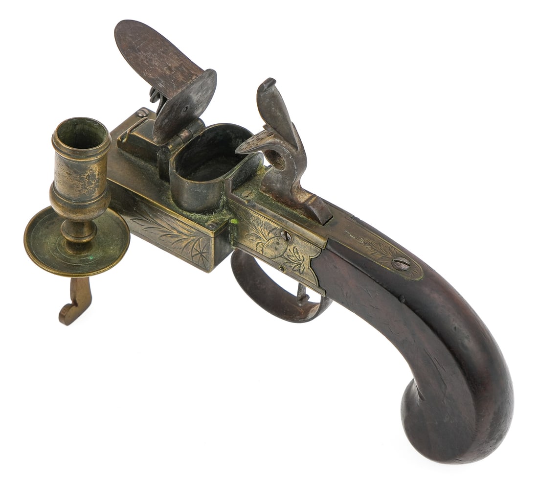 18th c Flintlock Tinder Box - 5