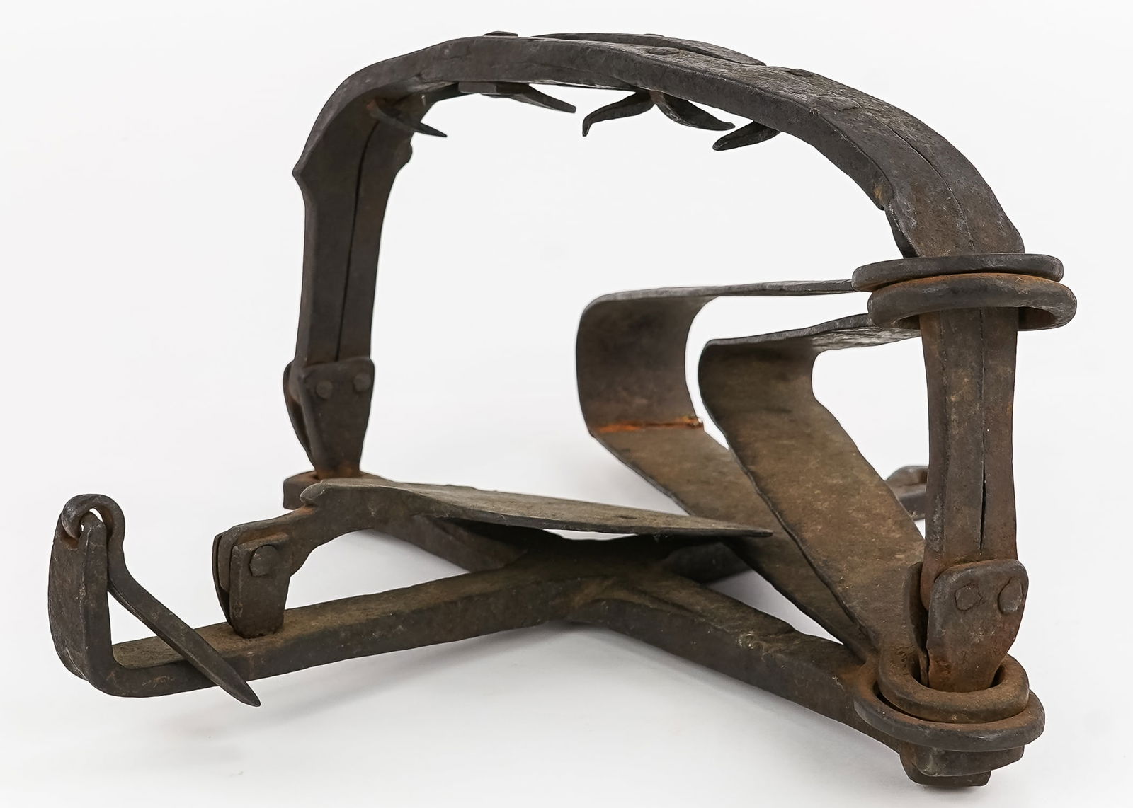 Early Hand Wrought Bear Trap - 3