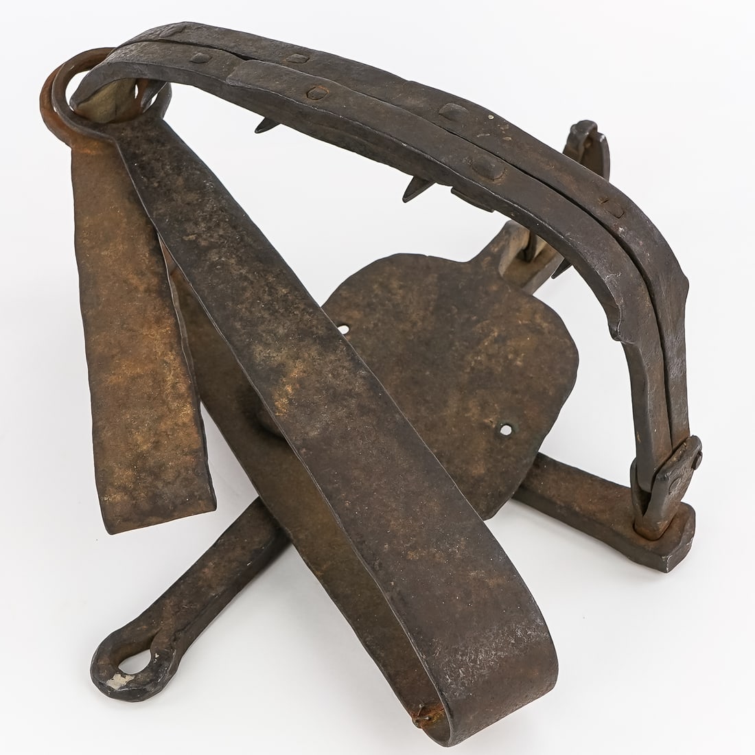 Early Hand Wrought Bear Trap - 7