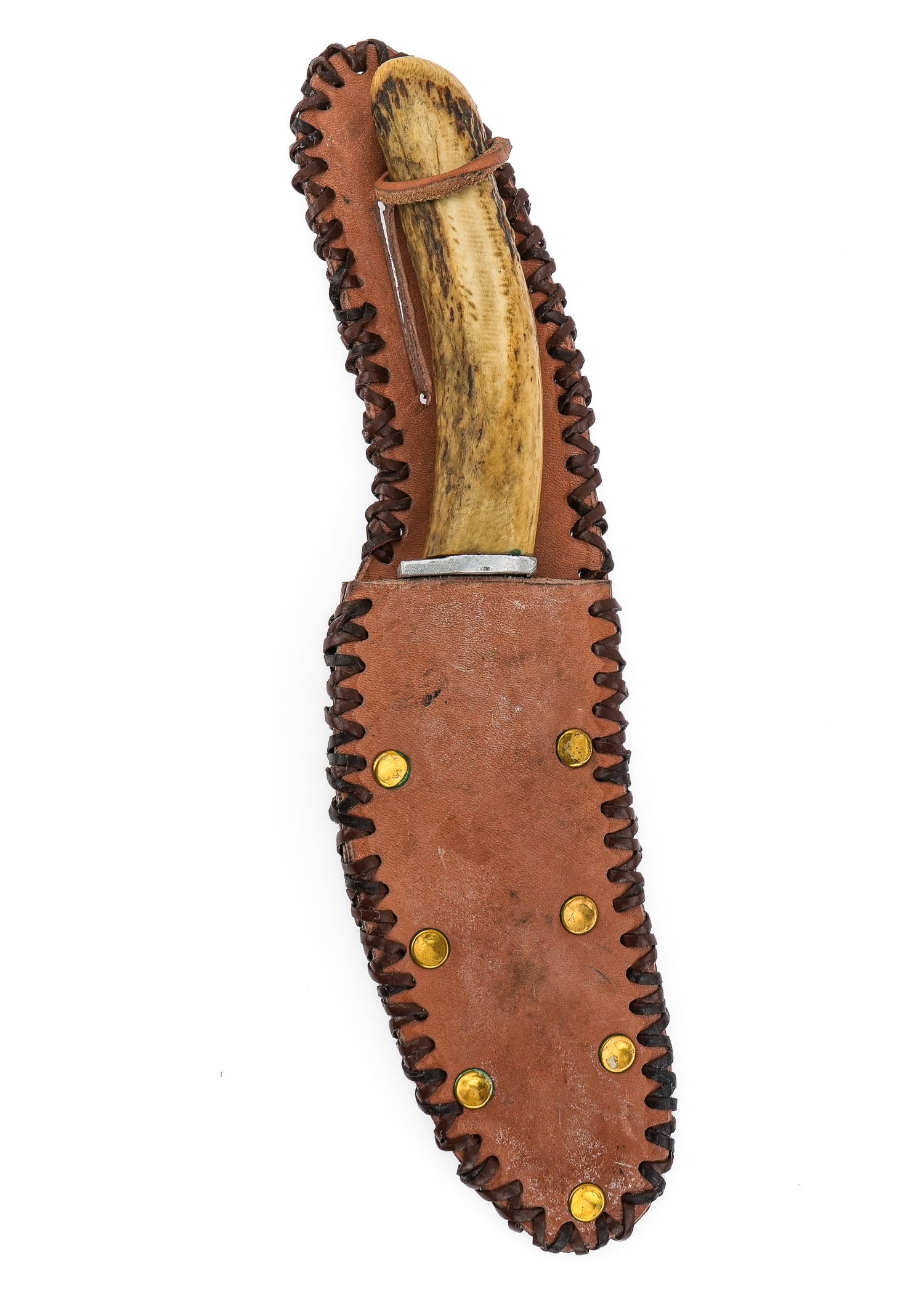 Larry Benoit Signed Sheath Knife - 7