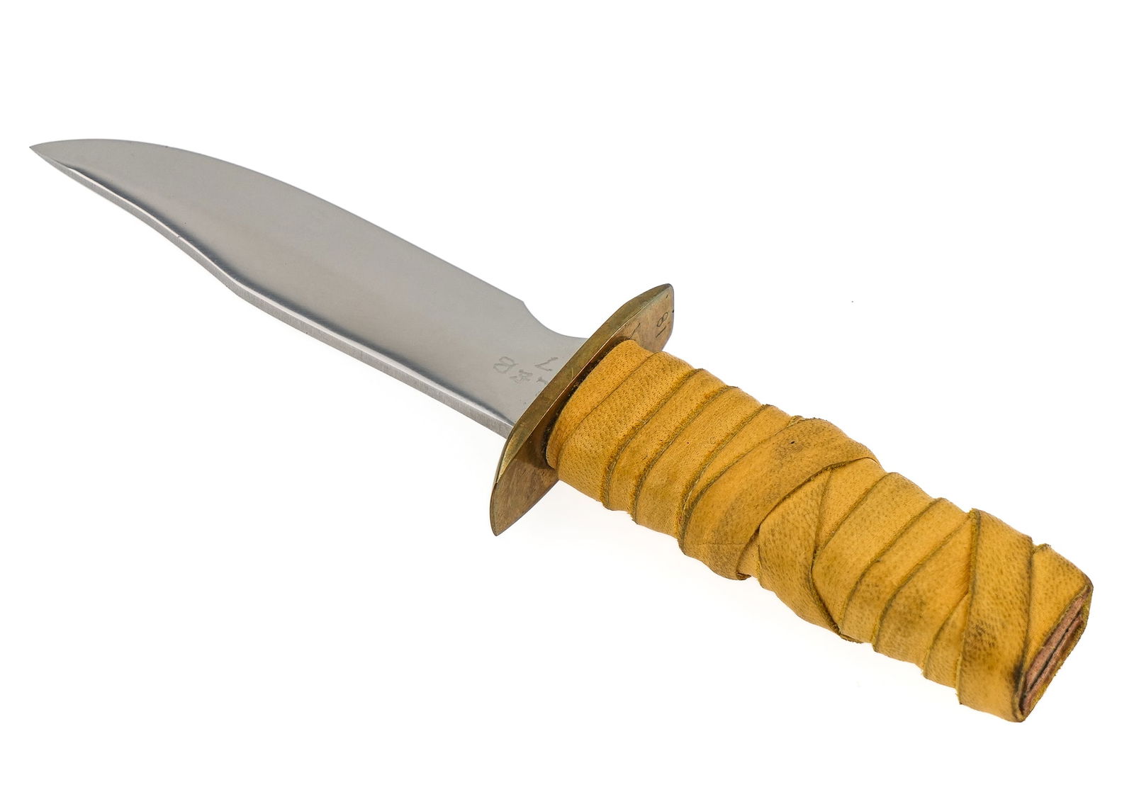 Larry Benoit Signed Sheath Knife - 3