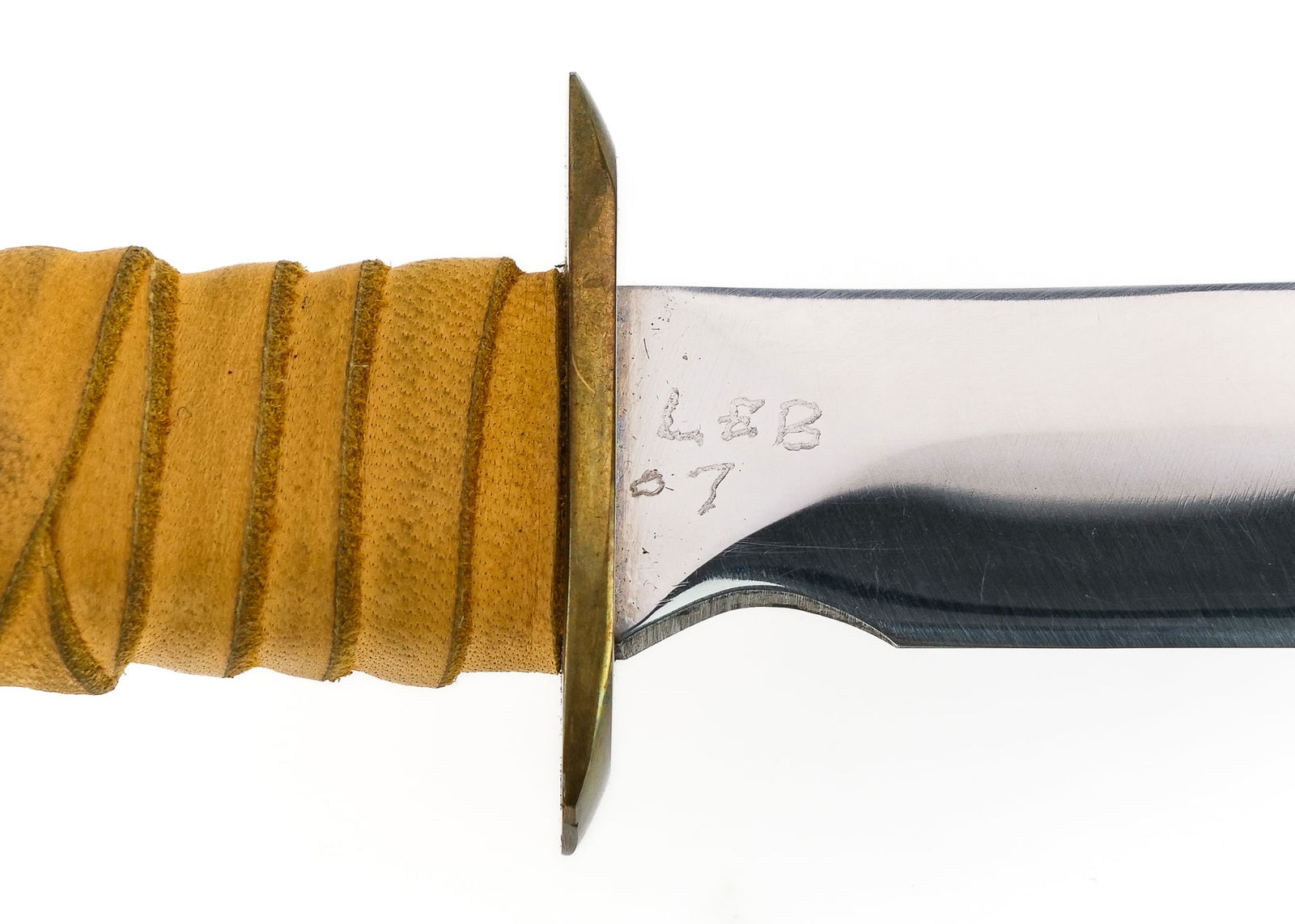 Larry Benoit Signed Sheath Knife - 6