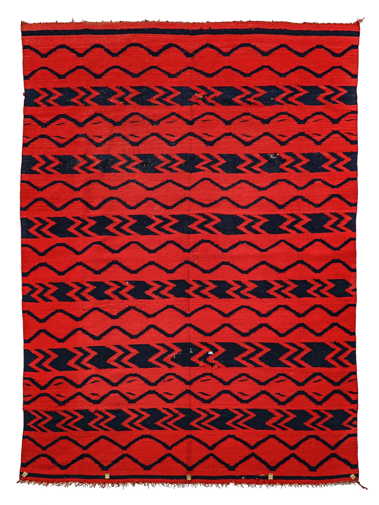 Navajo Late Classic Shoulder Blanket (1 of 6)