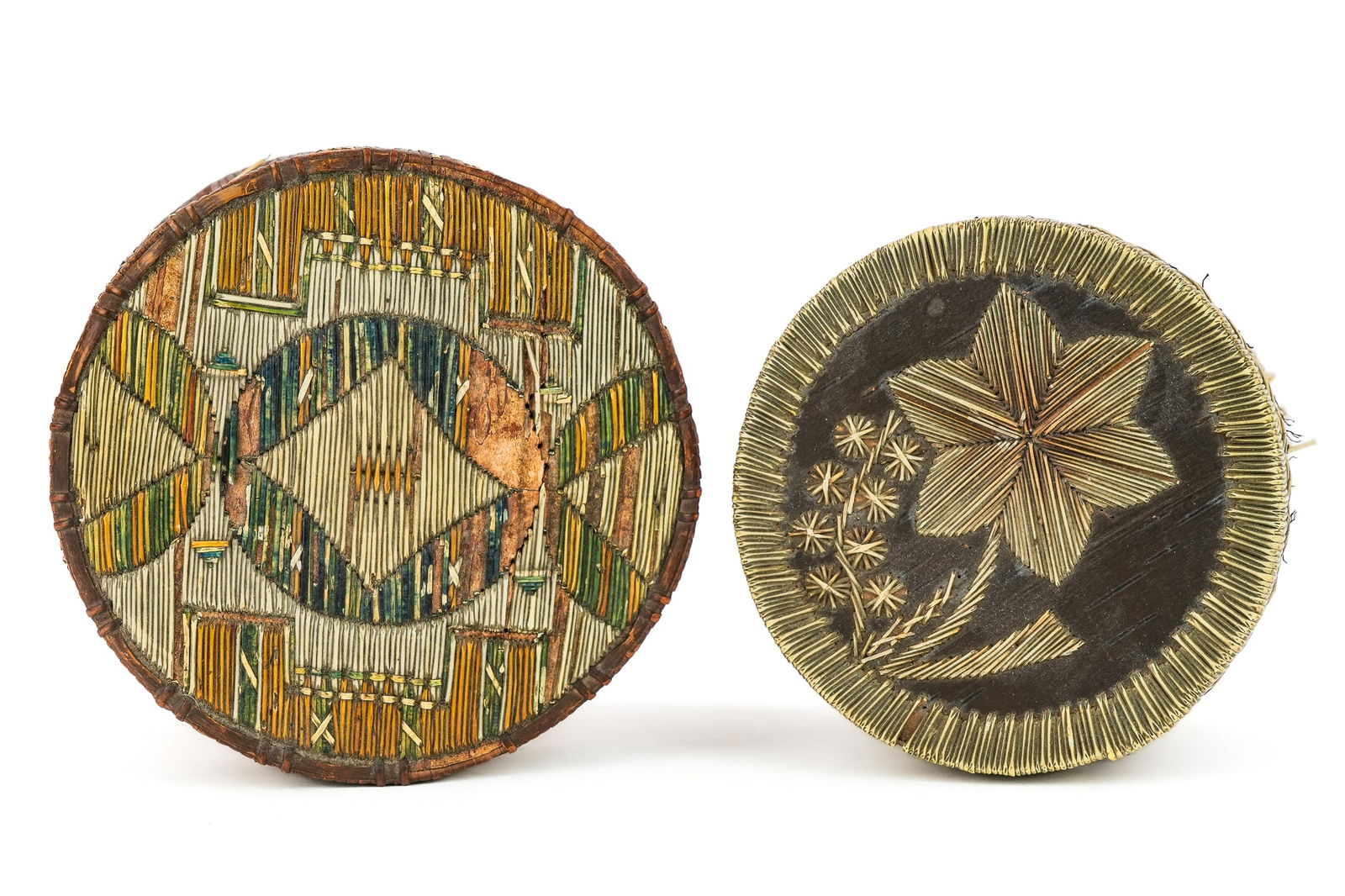 Mi'kmaq Quill Decorated Boxes - 4