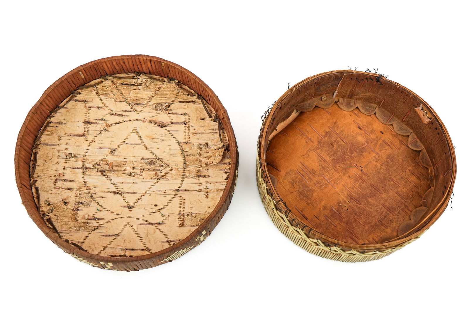 Mi'kmaq Quill Decorated Boxes - 7