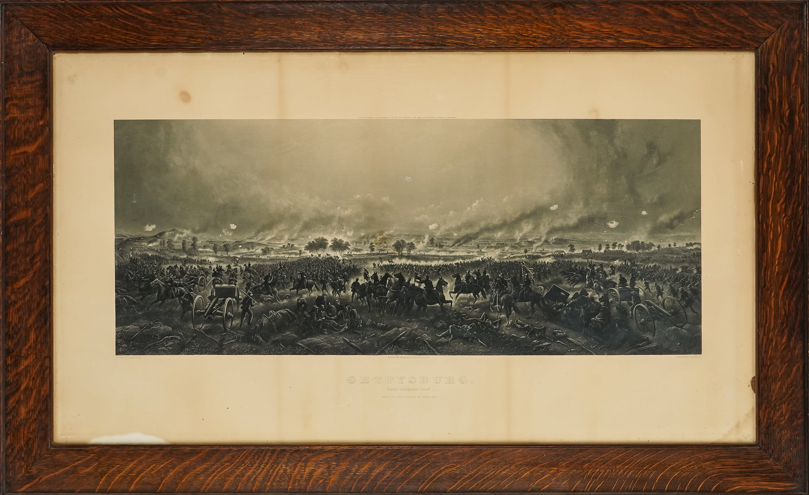 Gettysburg Repulse of Longstreet's Assault (1 of 4)