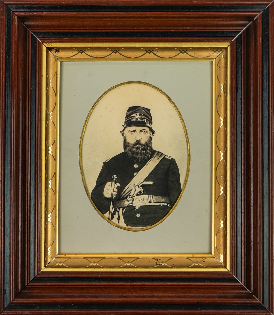 VT Civil War Ink Drawing (1 of 7)