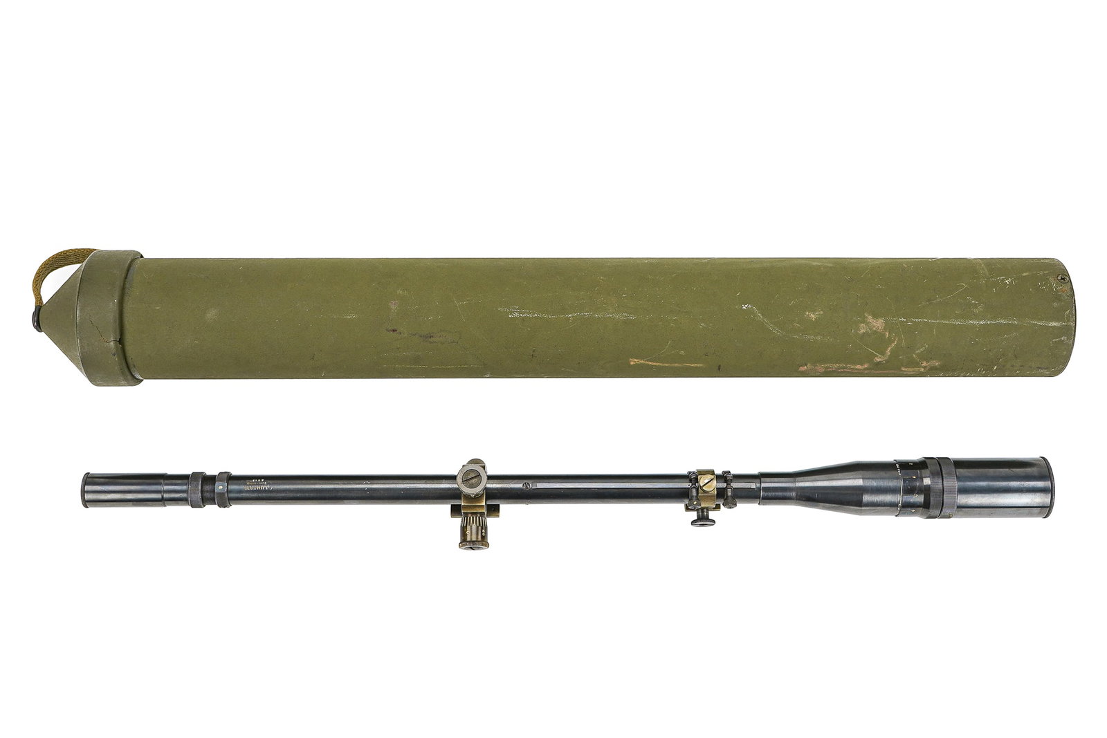 J Unertl USMC Sniper 8x Scope with case (1 of 5)