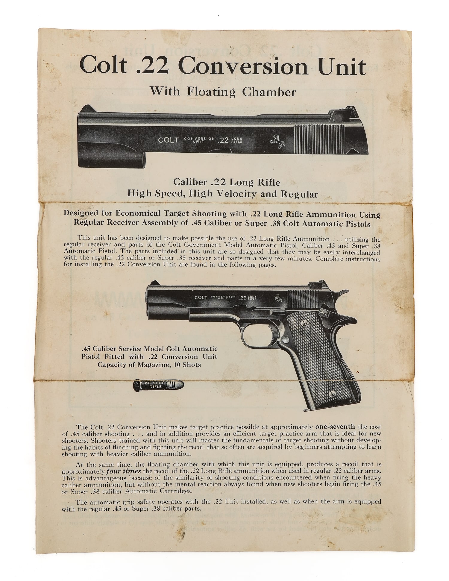 Colt 1911 .22 conversion Unit - 5