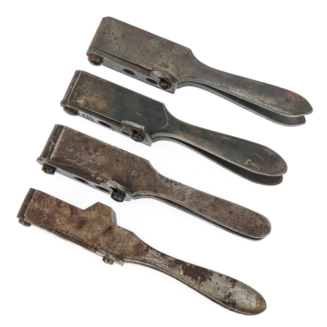 4 19th c Bullet Molds - 3