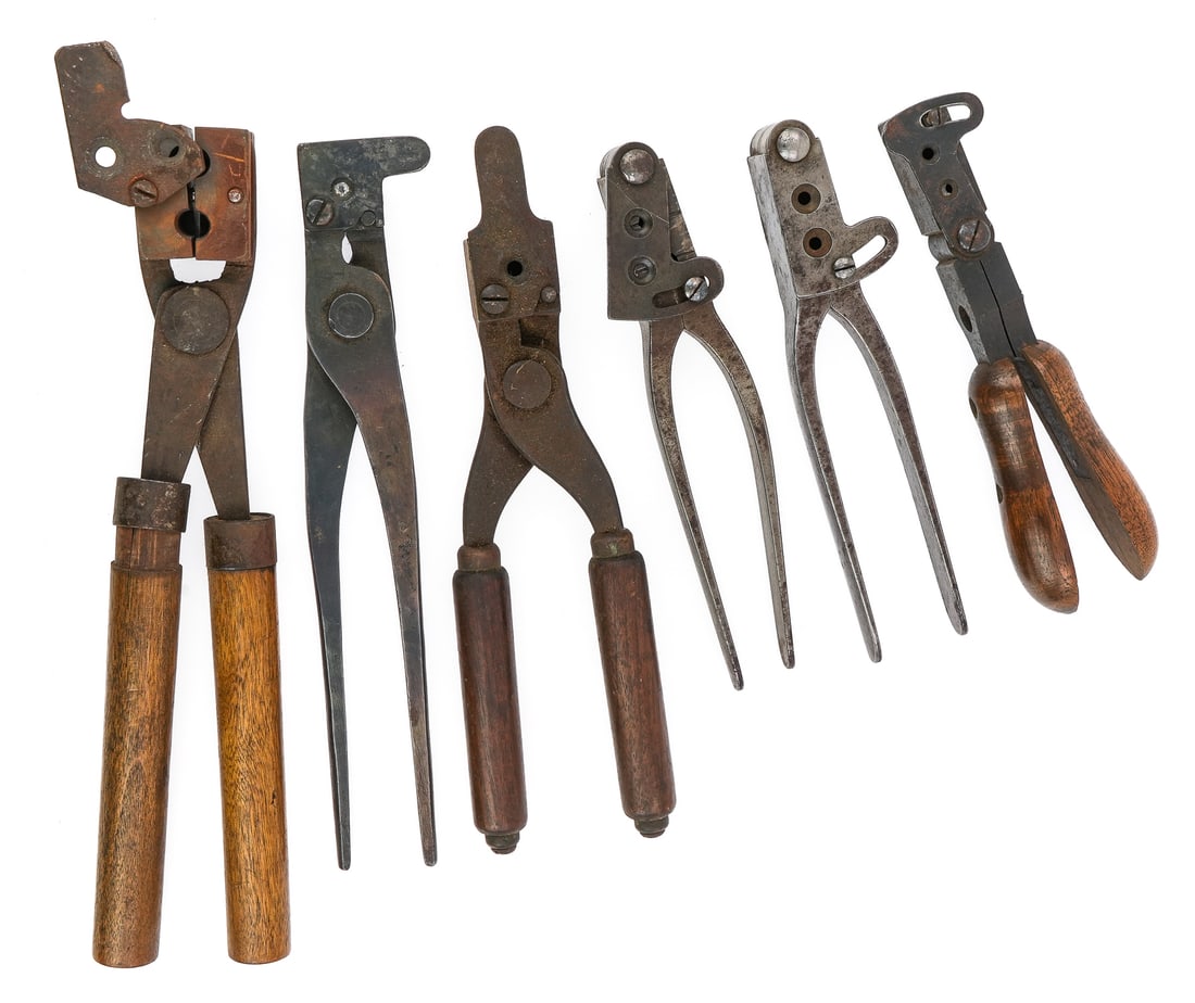 6 Antique Bullet Molds - 2