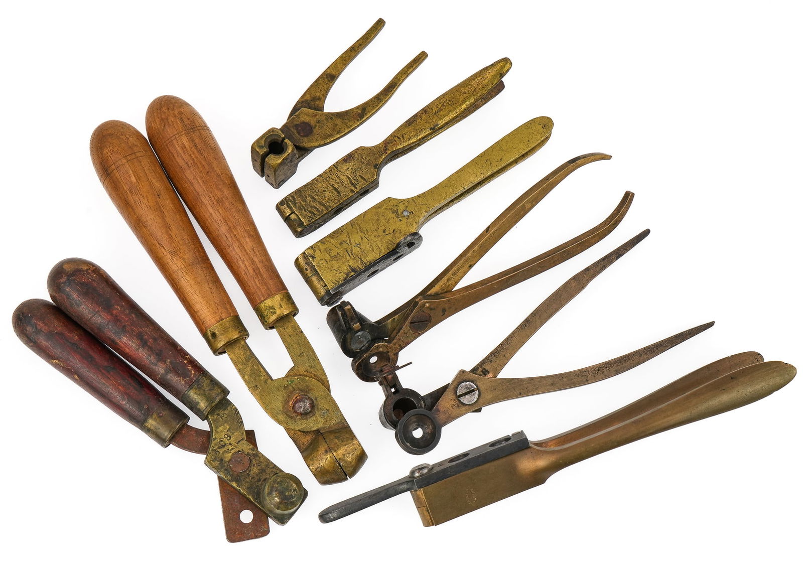 8 Bronze Bullet Molds - 2