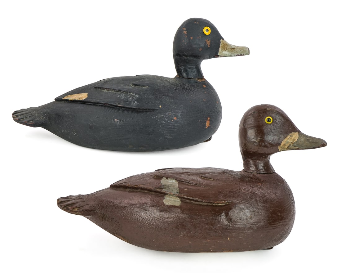 Pair Valleyfield Quebec Decoys (1 of 8)
