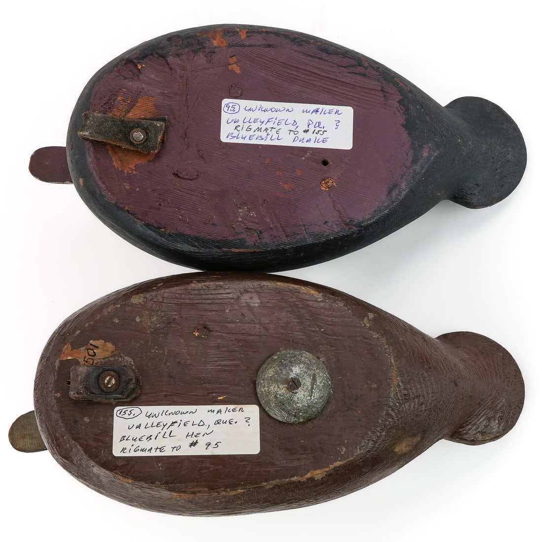 Pair Valleyfield Quebec Decoys - 8