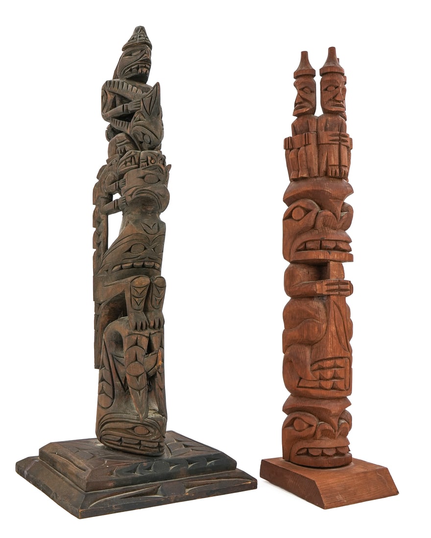 Ray Williams, W A Williams NW Coast Totems (1 of 7)