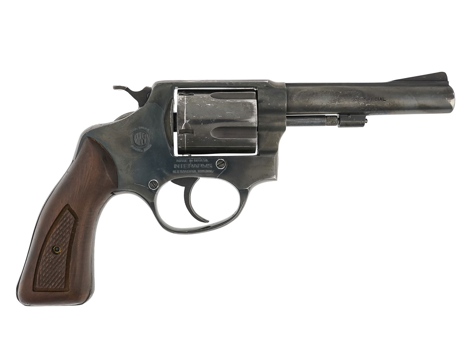 Interarms/ Rossi Revolver in .38 Special: Interarms /Rossi Revolver in .38 Special Serial Number # D558204 FFL # 83 THIS FIREARM REQUIRES A 4473 BACKGROUND CHECK OR FFL/C&R TRANSFER. PLEASE CHECK LOCAL LAWS PRIOR TO BIDDING. WE DO NOT SELL AN