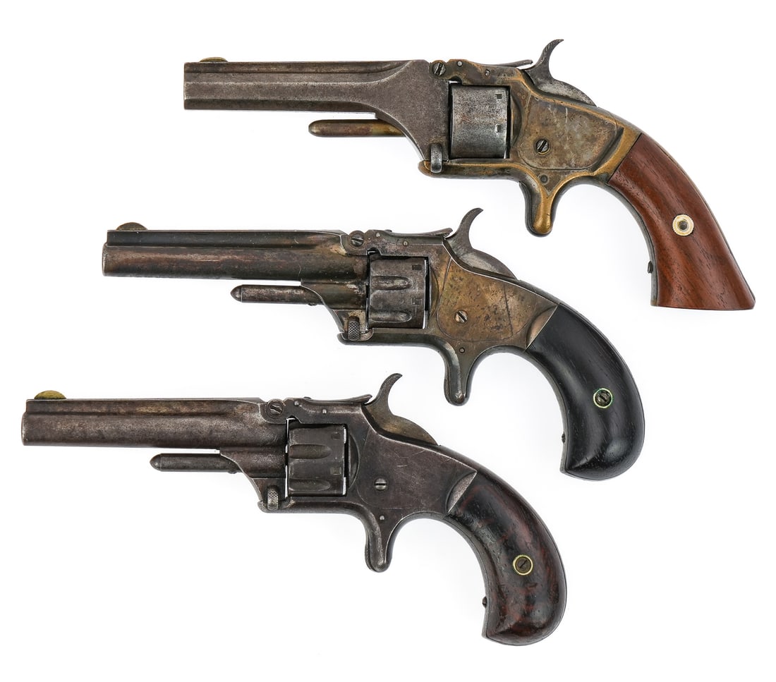Five Smith and Wesson No 1 - 3