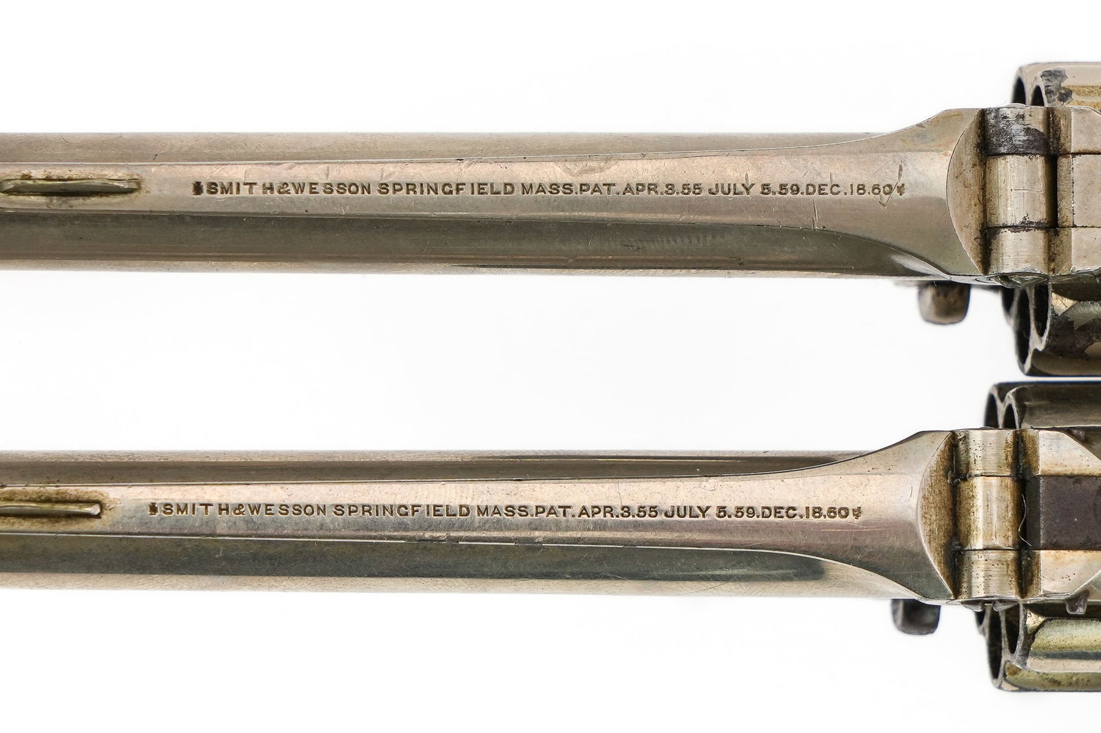 Five Smith and Wesson No 1 - 7