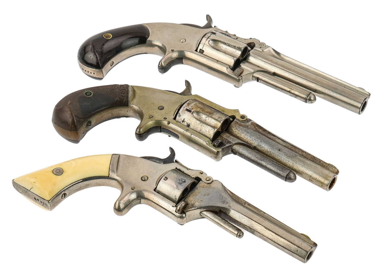Three Spur Trigger Revolvers - 2
