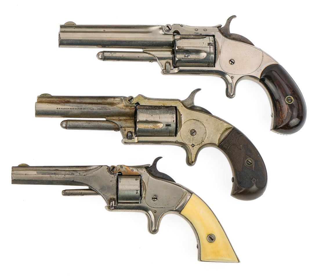 Three Spur Trigger Revolvers - 3