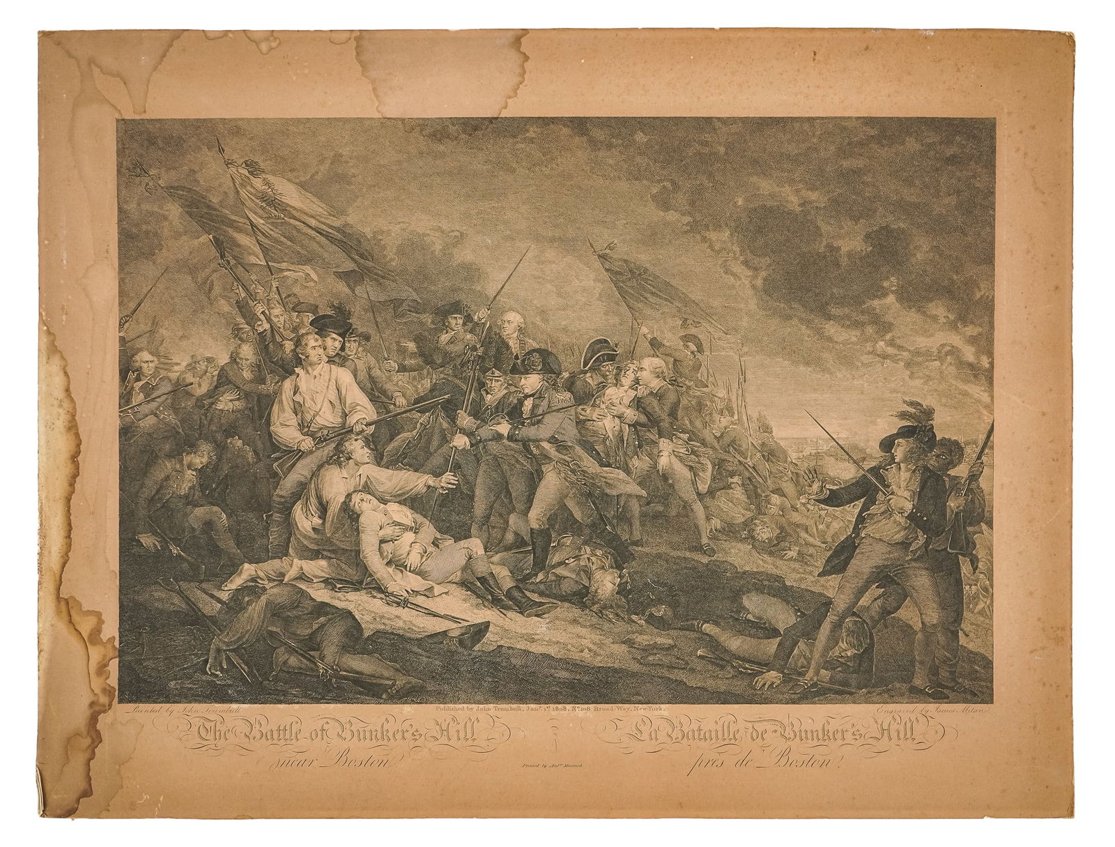 3 Revolutionary War Engravings - 3