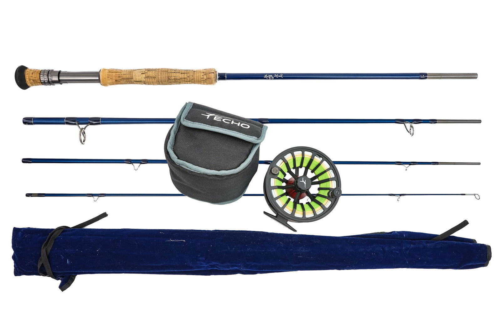 Temple Forks 9' 12 Weight Fly Rod & Echo Reel (1 of 3)