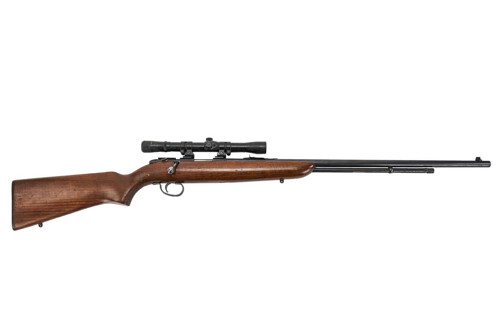 Remington Model 512 Sportmaster Rifle in .22lr: Remington Model 512 Sportmaster rifle in .22lr with Red Arrow 4 x 20 scope - field wear as shown. FFL# 163 THIS FIREARM REQUIRES A 4473 BACKGROUND CHECK OR FFL/C&R TRANSFER. PLEASE CHECK LOCAL LAWS PR