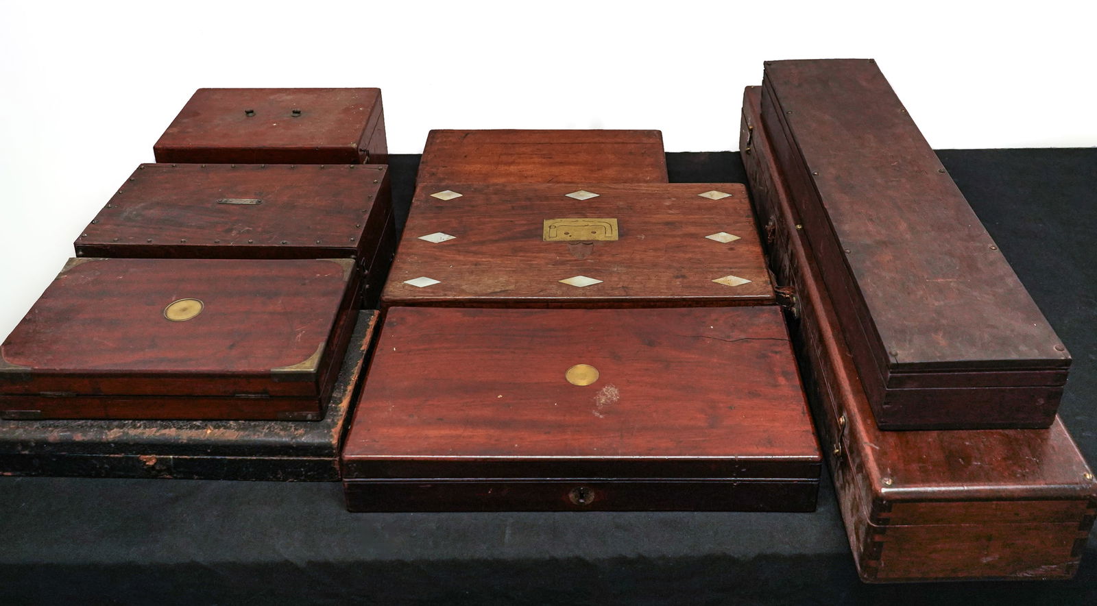 19th c Gun Presentation Cases (1 of 3)