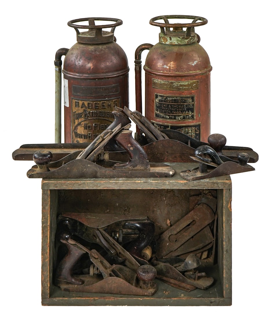 Copper Fire Extinguishers, Planes (1 of 7)