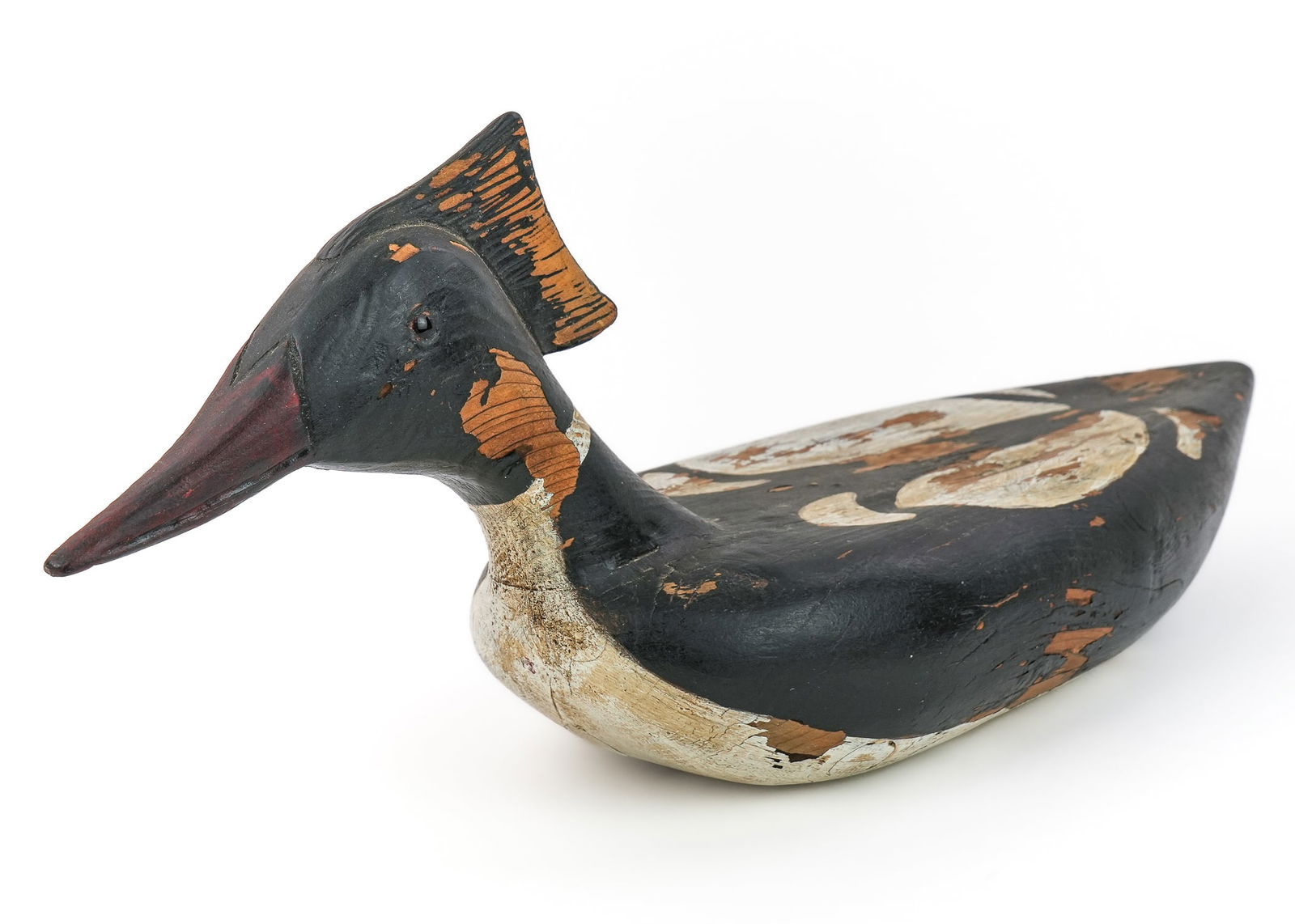 Early 20th c Merganser Duck Decoy - 3